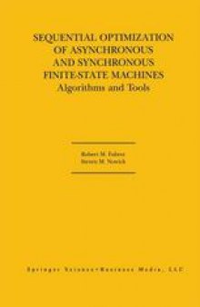 Sequential Optimization of Asynchronous and Synchronous Finite-State Machines: Algorithms and Tools