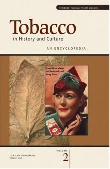 Tobacco in History and Culture An Encyclopedia