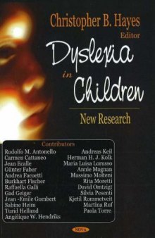 Dyslexia in Children: New Research