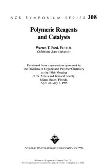 Polymeric Reagents and Catalysts