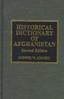 Historical dictionary of Afghanistan