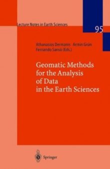 Geomatic Method for the Analysis of Data in the Earth Sciences