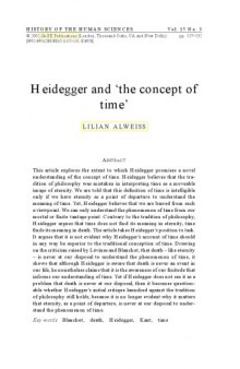 Heidegger On Time