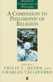 The Blackwell Companion To Philosophy Of Religion