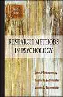 Research methods in psychology