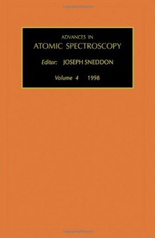 Advances in Atomic Spectroscopy, Volume 4 (Advances in Atomic Spectroscopy)