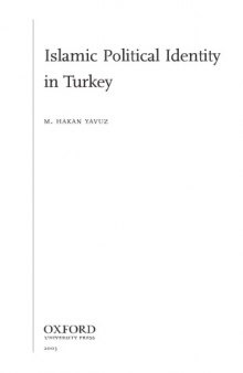 Islamic political identity in Turkey
