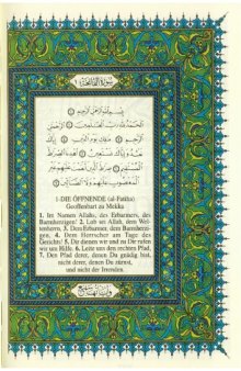 Der Koran arabisch-deutsch