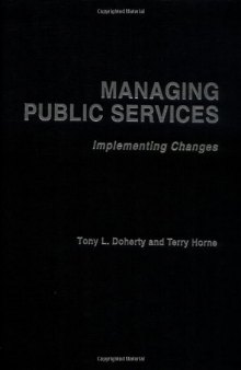 Managing Public Services: Implementing Changes