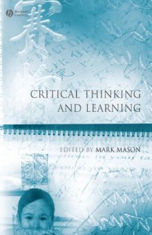 Critical Thinking and Learning