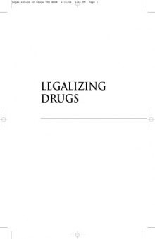 Legalizing drugs