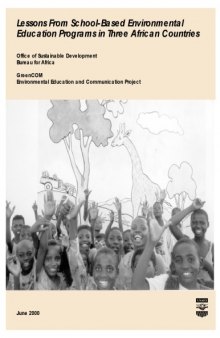 Lessons from school-based environmental education programs in three African countries