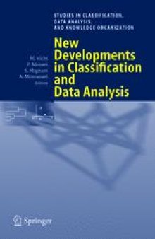New Developments in Classification and Data Analysis: Proceedings of the Meeting of the Classification and Data Analysis Group (CLADAG) of the Italian Statistical Society, University of Bologna, September 22–24, 2003
