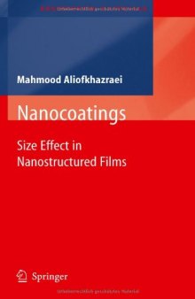 Nanocoatings: Size Effect in Nanostructured Films