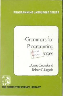 Grammars for programming languages 