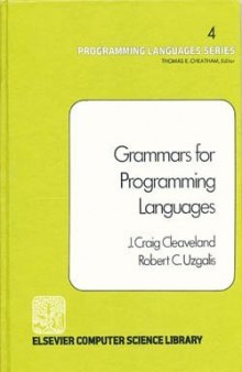 Grammars for programming languages