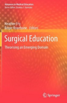 Surgical Education: Theorising an Emerging Domain 