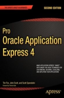 Pro Oracle Application Express 4, 2nd Edition