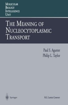 The Meaning of Nucleocytoplasmic Transport