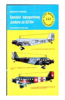 Samolot transportowy Junkers Ju-52/3M