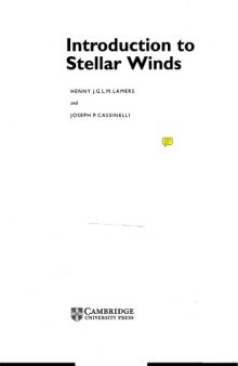 Introduction to stellar winds