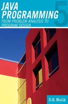 Java(TM) Programming: From Problem Analysis to Program Design
