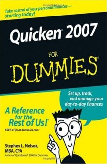 Quicken 2007 For Dummies