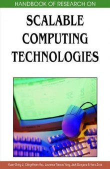 Handbook of Research on Scalable Computing Technologies (2-Volumes)