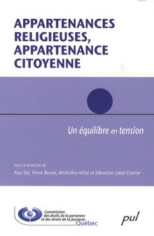 Appartenances religieuses, appartenance citoyenne 