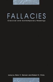 Fallacies: Classical and Contemporary Readings