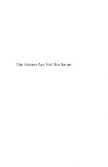The Games are Not the Same: The Political Economy of Football in Australia (Academic Monographs)
