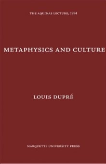 Metaphysics and culture