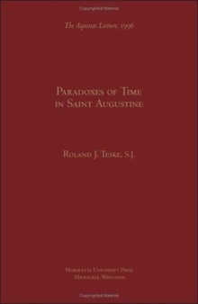 Paradoxes of Time in Saint Augustine 