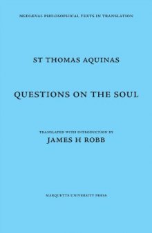 Questions on the soul