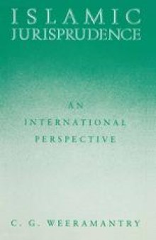 Islamic Jurisprudence: An International Perspective