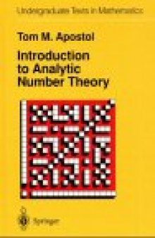 Introduction to Analytic Number Theory