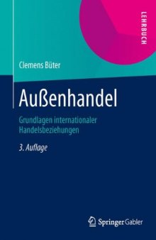 Außenhandel: Grundlagen internationaler Handelsbeziehungen