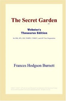 The Secret Garden (Webster's Thesaurus Edition)