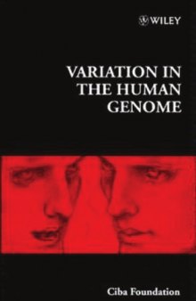 Variation in the Human Genome (Novartis Foundation Symposia)