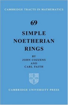 Simple Noetherian Rings