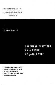 Spherical functions on a group of p-adic type