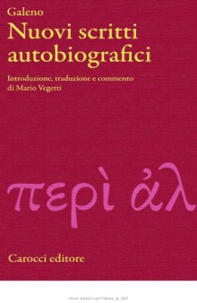 Nuovi scritti autobiografici