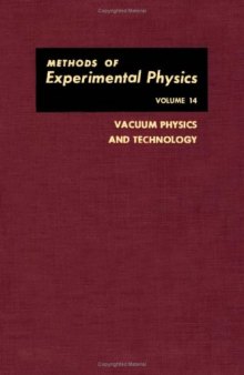 Vacuum Physics and Technology (Methods of Experimental Physics)