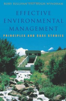 Effective Environmental Management: Principles and Case Studies