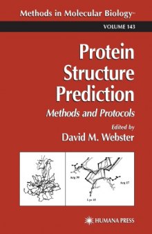 Protein Structure Prediction, Methods And Protocol