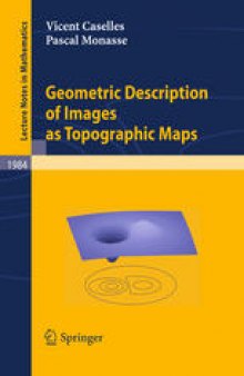 Geometric Description of Images as Topographic Maps