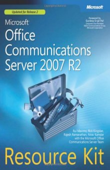 Microsoft Office Communications Server 2007 R2 Resource Kit