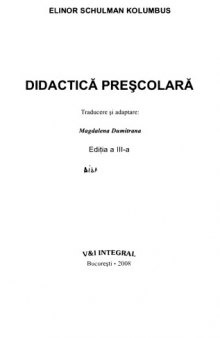 Elinor Schulman - Didactica prescolara.pdf