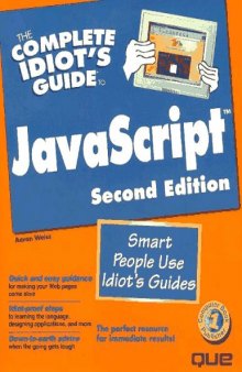 Complete Idiot's Guide To Javascript, 2nd Edition