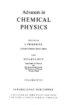 Advances in chemical physics